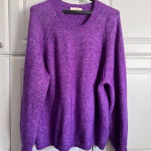 Sezane Sweater 3XL XXXL Purple